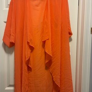 Lululemon Orange Sheer Shirley Size M - NWT